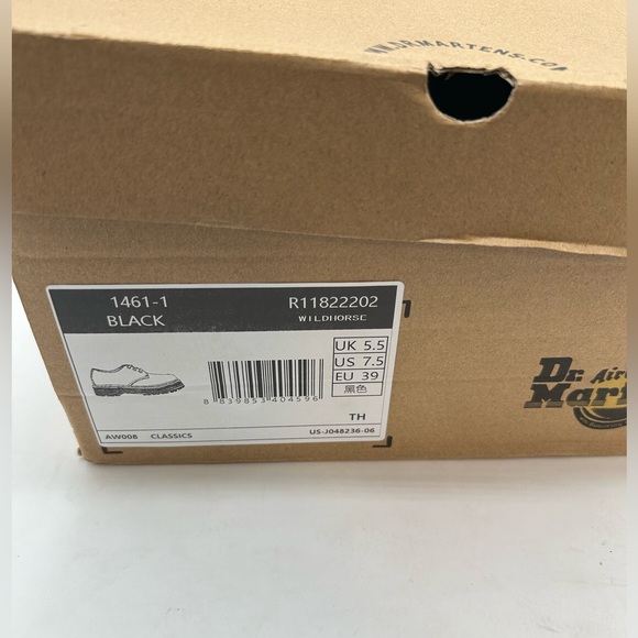 NEW DR MARTENS HELLO KITTY 1461 QUAD PLATFORM Patent Oxford boots Size 7.5 - Picture 11 of 12